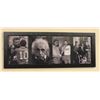 Image 1 : Group of 4 framed pictures including; Copy of Signed Pele, Mohammed Ali, Albert Einstein, Rat Pack A