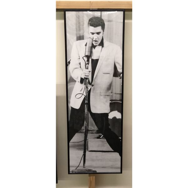 Elvis Presley framed poster approx. 12in 36in