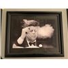 Image 1 : John F. Kennedy framed picture approx. 16in 13in