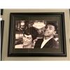 Image 1 : Muhammad Ali & Bruce Lee framed picture approx. 16in 13in
