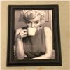 Image 1 : Marilyn Monroe framed picture approx. 12in 10in