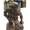 Image 2 : US Green Beret Special Forces Soldier brass figurine