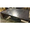 Image 1 : Large black dining table 72in 42in