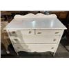 Image 1 : White vintage 4 drawer dresser