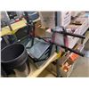 Image 2 : Large group of assorted items including - pullup workout rack, table lamps, etc...