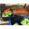 Image 2 : Large group of safety work vests