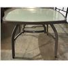 Image 2 : NEW Ratana square glass top patio table 40 x 40