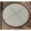 Image 2 : NEW Ratana round glass top patio table 23in diameter