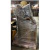 Image 1 : Large pallet of misc. furniture items - including chairs, lamp etc.