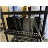 Image 2 : Group of two 5 Shelf Plastic Storage Shelving Unit in Black 72-inch H x 36-inch W (one unit not asam