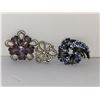 Image 2 : LOT OF 3 VINTAGE BROOCHES
