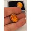 Image 3 : VINTAGE AMBER RESIN CLIP ON EARRINGS