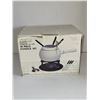Image 1 : FONDUE SET WITH ADDITIONAL FORKS