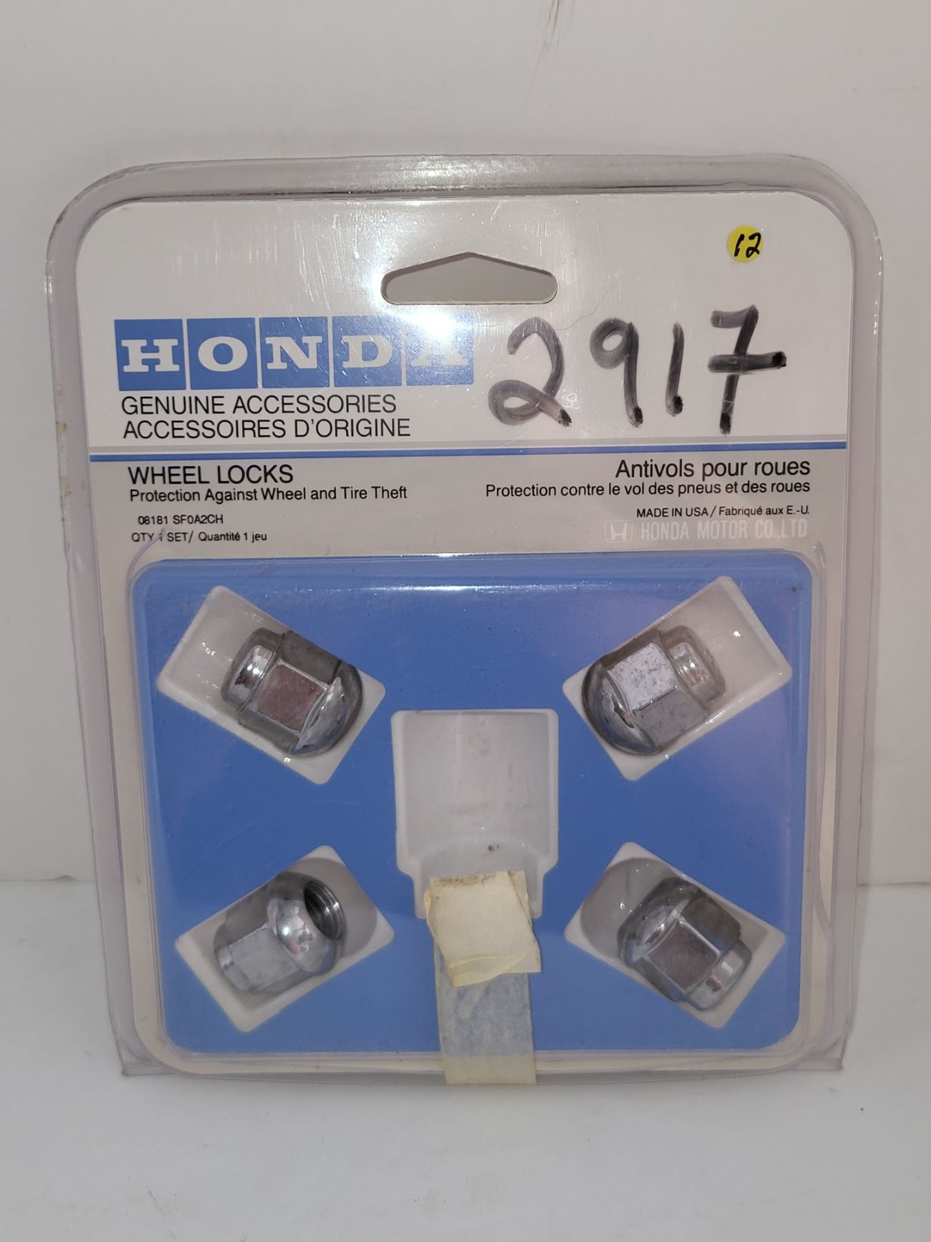 Honda Nsx [1990-2005] Locking Wheel Nuts / Bolts