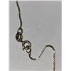 Image 3 : 925 SILVER NECKLACE WITH MARCASITE PENDANT