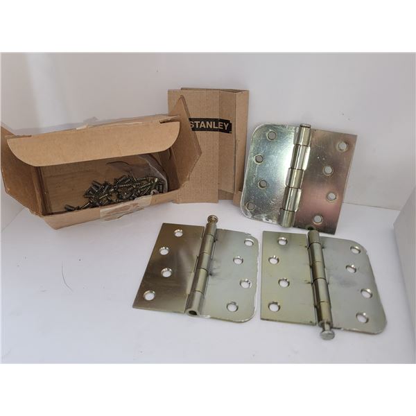 LOT OF 3 STANLEY HEAVY DUTY DOOR HINGES