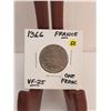 1966 FRANCE 1 FRANC VF25