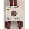 Image 1 : 1964 CUBA 5 CENTAVOS AU50