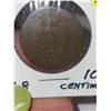 Image 3 : 1855 FRANCE 10 CENTIMES NAPOLEON III EMPEROR VG8