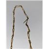 Image 3 : VINTAGE CONTINENTAL PAPERCLIP NECKLACE GOLD?