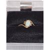 Image 1 : 10K GOLD AND DIAMOND AND OPAL ESTATE RING