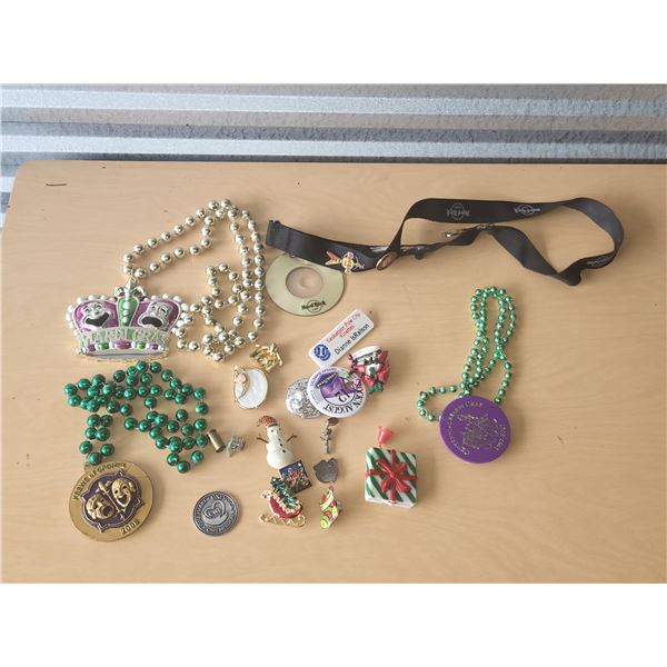 LOT OF MARDI GRAS AND MISC ACCESSORIES