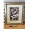 Image 1 : LINDA THOMSPON GOLDEN CALLA LILIES FRAMED PRINT