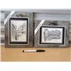Image 1 : SET OF 2 1788 ROOFING SLATE WITH DON DAVEY ART