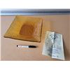 Image 1 : VINTAGE AMBER PRINCESS HOUSE GLASS TRAY