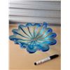 Image 2 : MCM BLUE GLASS DECOR TRAY