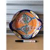 Image 1 : SOUTH AMERICAN HAND PAINTED POTTERY BOWL
