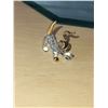 Image 2 : GOLD GILDED CRYSTAL DOG