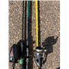 Image 2 : LOT OF 2 VINTAGE FISHING RODS AND REELS