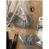 Image 3 : BOX OF MISC HARDWARE, NAILS AND SCREWS