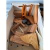 Image 8 : BOX OF HANDMADE WOODEN TOYS - DOZER+++