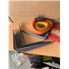 Image 2 : BOX OF SHELVING BRACKETS, BOLTS AND BRACKETS