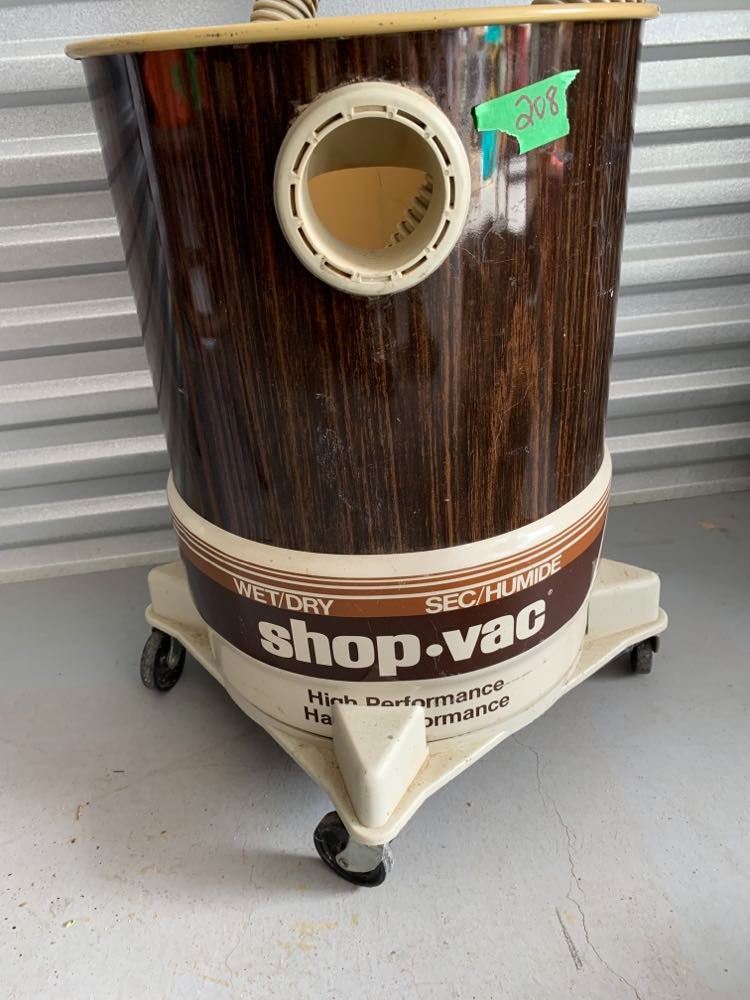 VINTAGE WET/DRY CANISTER VACUUM