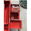 Image 3 : RED 9 DRAWER TOOL BOX WITH CONTENTS