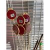 Image 2 : LOT OF 2 WIRE SHELVES AND 6 LANE MARKERS