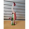 Image 2 : VERY TALL BLOWN GLASS ROOSTER FROM THE MIDDLE EAST
