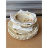 Image 1 : ANTIQUE INCOMPLETE SET OF DISHES