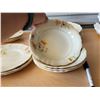 Image 4 : ANTIQUE INCOMPLETE SET OF DISHES