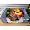 Image 1 : BOX FILED WITH BEACH TOYS