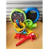 Image 3 : BOX FILED WITH BEACH TOYS