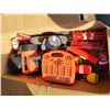 Image 1 : LONG BOX WITH VARIOUS TOOLS AND ACCESSORIES