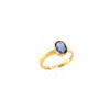 Image 2 : 2.35ct Blue Sapphire 18K WG 3.56gm Ring
