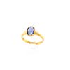 Image 4 : 2.35ct Blue Sapphire 18K WG 3.56gm Ring