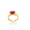 Image 2 : 3.63ct Ruby 18K YG 7.48gm Ring