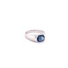 Image 2 : 2.53ct Blue Sapphire 18K WG 6.38gm Ring