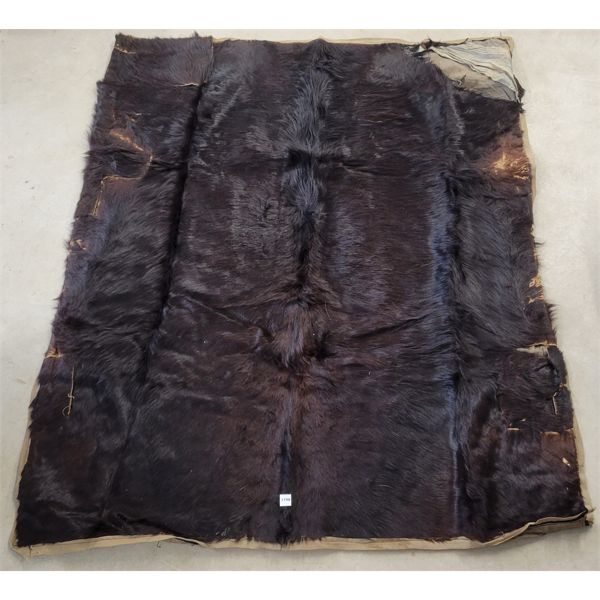BUFFALO HIDE BLANKET ROBE buffalo-hide-blanket-robe